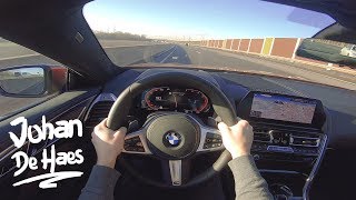 BMW 840d xDrive Coupé 320 hp POV TEST DRIVE [upl. by Petronilla]