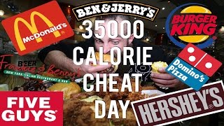 The 35000 Calorie Cheat Day  BeardMeatsFood [upl. by Dihgirb]