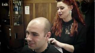 Pall Mall Barbers London Movember Part 1 The Shave Down [upl. by Zoilla]