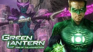 Green Lantern Rise of the Manhunters  All Cutscenes Part 1 [upl. by Emmery]