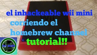 Tutorial wii mini instalación de el homebrew channel [upl. by Aierdna562]