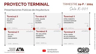 Presentaciones públicas de arquitectura 24P [upl. by Jaclyn155]