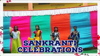 Sankranti Celebrations  Sandella Sandella song mix dance [upl. by Ettesyl]