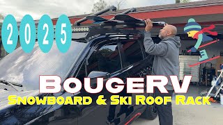 BougeRV Snowboard and Ski Rack Review [upl. by Seely137]