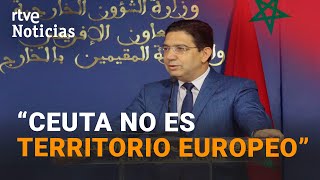 MARRUECOS Acusa a ESPAÑA de quotEUROPEZAR una CRISIS bilateralquot  RTVE Noticias [upl. by Prebo]