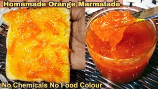 Homemade Orange Marmalade Recipe  How To Make Orange MarmaladeJam 🍊 [upl. by Ahsitruc]