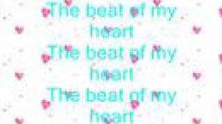 Beat of my Heart  Hilary Duff lyrics [upl. by Zuliram]