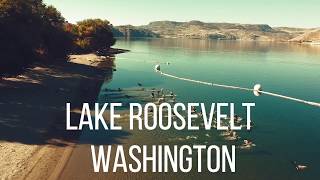 Spring Canyon Campground Lake Roosevelt Washington [upl. by Corbin]