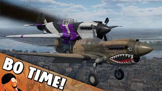 War Thunder  P40E1 TD quotWorst Piggyback Ride Everquot [upl. by Eilak757]