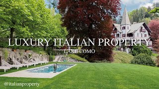 Luxury Italian Property Tour LAKE COMO [upl. by Chaunce]