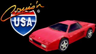 Cruisn USA N64  Full Cruise [upl. by Welbie466]