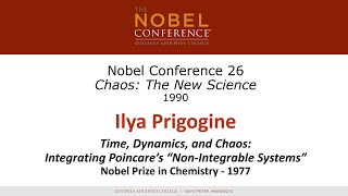 Ilya Prigogine Chemistry 77 at Nobel Conference XXVI [upl. by Deeraf]