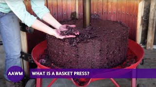 Winemaking 101 What is a basket press [upl. by Maryjo]