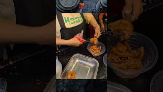 DeepFried Pork Intestines Thailand Street food shorts viralvideo streetfood food cooking [upl. by Auroora]