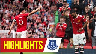 Rampant Reds finish preseason in style  Highlights  Manchester United 40 Everton [upl. by Krahling106]