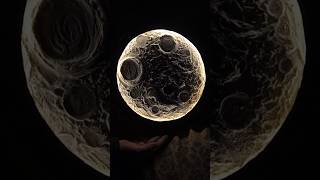 Diy MOON LAMP ✨😍 must watch ❤️art shorts moonlight moonlamp viral [upl. by Colpin]