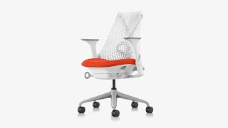 How to Adjust the Sayl Office Chair from Herman Miller [upl. by Aelber]