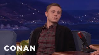 Evan Peters On His Craziest Scene In quotAmerican Horror Storyquot  CONAN on TBS [upl. by Thia]