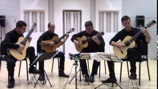 Alachua Guitar Quartet  Libertango [upl. by Ititrefen]