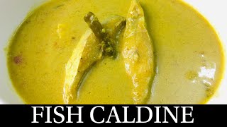 GOAN POMFRET CALDINE RECIPE  FISH CALDINHO RECIPE  BY NATASHA [upl. by Mattah]