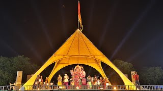 Live Gandhinagar Cultural Forum Navli Navratri 2019 Live Garba DAY 1 Samir Raval Mana Raval Group [upl. by Brynna280]