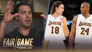 quotKobe Accepted Me as a Younger Brother From Day 1quot — Sasha Vujacic on Lakers Career  FAIR GAME [upl. by Nellaf962]