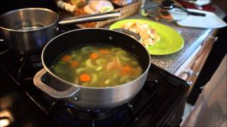 Haitian Cuisine Bread Soup [upl. by Bumgardner]