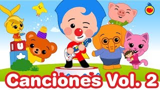 Las Canciones de Plim Plim Vol 2 ♫ Y Muchas Más Canciones Infantiles 35 Min ♫ Plim Plim [upl. by Teerpnam842]