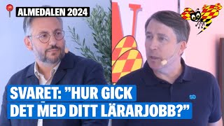 Här ryker Demirok och Jomshof ihop i Almedalen [upl. by Essined]