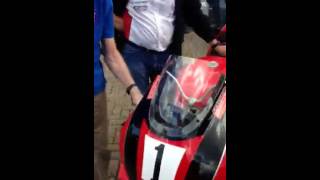 Crighton CR700P Start up Norton Festival 2016 [upl. by Tressia]