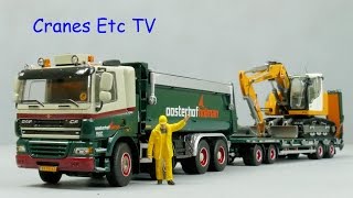 WSI DAF CF 85 Tipper and Trailer Oosterhof Holman by Cranes Etc TV [upl. by Nirehs]