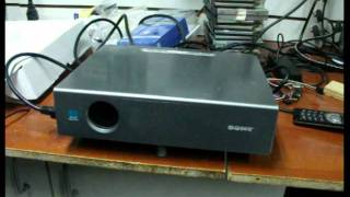 Proyector Sony VPLCS7 37 [upl. by Eceinwahs39]