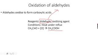 ASLevel Chemistry Carbonyl Compounds Part 5 [upl. by Aidile]