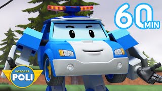 Robocar POLI Season 2 Special 60min  Where Are You Jin amp  Cartoon for Kids  Robocar POLI TV [upl. by Uolymme]