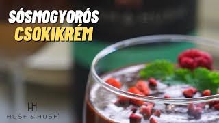 Sósmogyorós csokikrém nyersvegán gyors és egyszerű desszert [upl. by Neddra859]