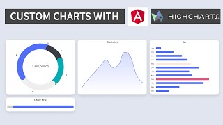 Creating Custom Rounded Charts with Angular amp Highcharts [upl. by Ofloda298]