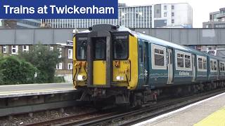 South Western Railway Trains At Twickenham [upl. by Nert]