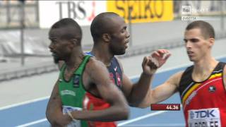 400 Metres men heats heat 3 IAAF World Championships Daegu 2011 [upl. by Cirred598]