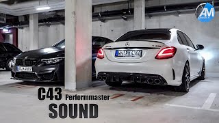 AMG C43 Performmaster 460hp  pure SOUND💥 [upl. by Auhsaj]