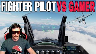 REAL Fighter Pilot Dogfights GAMER  Digital Combat Simulator [upl. by Htebilil395]