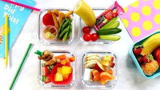 4 School Snack Ideas for Kids [upl. by Atcliffe]