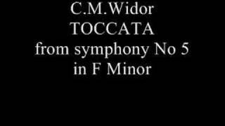 Widor Toccata in F Minor Synthesizer Version [upl. by Ihn900]