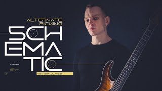 Tramaine  Alternate Picking Schematic Masterclass [upl. by Nosiram866]