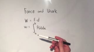 Force and Work Integrals [upl. by Enaled]