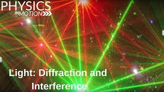 Light Diffraction and Interference  Physics in Motion [upl. by Nekcerb588]