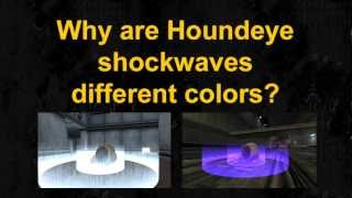 HalfLife  Houndeye Sonic Attack Behavior [upl. by Adlecirg]