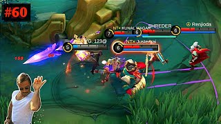 MOBILE LEGENDS WTF FUNNY MOMENTS 60 [upl. by Nnaarat972]