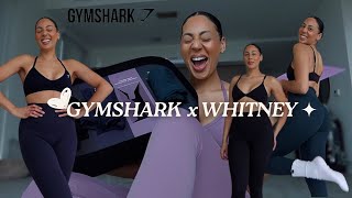 GYMSHARK x WHITNEY SIMMONS HONEST LEGGINGS TRY ON REVIEW SIZE MEDIUM HAUL [upl. by Ecnerol]