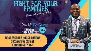 SundayService  Fight for your Families  Pastor Leke Sanusi  19th June 2022 10AM [upl. by Croydon440]