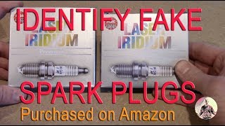 Fake Counterfeit NGK Spark Plugs Sold On Amazon  How To Identify [upl. by Wons678]